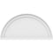 Ekena Millwork Half Round Smooth Architectural Grade PVC Pediment, 24"W x 12"H x 2"P PEDPS024X120HRO00 - alternate 6